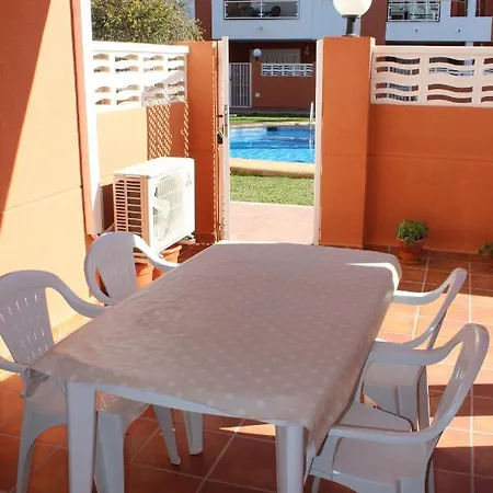 Apto. Con Gran Terraza Y Acceso Directo A Piscina. Denia Exterior photo